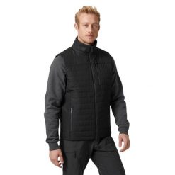 Kurtka bez rękawów Helly Hansen crew insulator 2.0. Czarne kurtki męskie Helly Hansen, s, bez wzorów, sportowe, bez ramiączek, bez kaptura. W wyprzedaży za 473.05 zł.