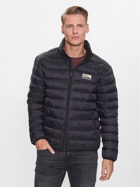 Deus Ex Machina Kurtka puchowa Voyage DMF226320 Czarny Regular Fit. Czarne kurtki męskie Deus Ex Machina, m, bez wzorów, z puchu, bez ramiączek, bez kaptura. Za 969.99 zł.
