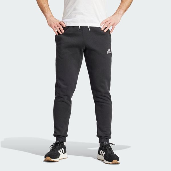 Entrada 22 Sweat Pants. Czarne spodnie dresowe męskie ADIDAS, bez wzorów, z dresówki. Za 199.99 zł.