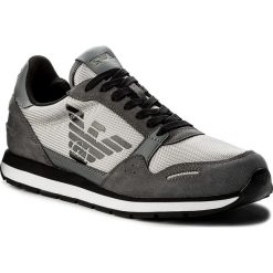 Sneakersy EMPORIO ARMANI - X4X215 XL198 A927 Ash/Ash/Ash. Buty sportowe na co dzień męskie marki Emporio Armani. W wyprzedaży za 439.00 zł.