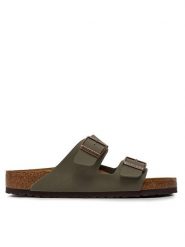 Birkenstock Klapki Arizona Birko-Flor nubuk 0151211 Szary. Szare klapki i japonki męskie Birkenstock, bez wzorów, z nubiku. Za 339.99 zł.