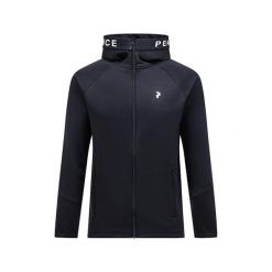 Bluza Peak Performance męska Rider Zip Hood. Czarne bluzy nierozpinane męskie Peak Performance, m, bez wzorów, sportowe, bez ramiączek, bez kaptura. Za 470.99 zł.