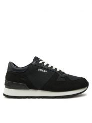 Guess Sneakersy Tresa FMPALC ELE12 Czarny. Czarne buty sportowe na co dzień męskie Guess, m, z aplikacjami, ze skóry, bez ramiączek, bez kaptura. Za 299.99 zł.