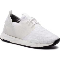 Sneakersy BOSS - Titanium 50408125 1021628401 White 100. Białe buty sportowe na co dzień męskie Boss, m, bez wzorów, z materiału, bez ramiączek, bez kaptura. W wyprzedaży za 499.00 zł.
