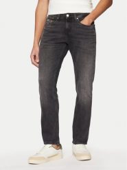 Tommy Jeans Jeansy Scanton DM0DM20557 Czarny Slim Fit. Czarne jeansy męskie Tommy Jeans, bez wzorów, z bawełny. Za 329.99 zł.