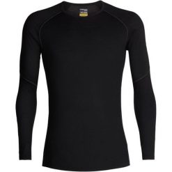 Icebreaker T-Shirt Męski 150 Zone Ls Crewe Czarny Xl. Bielizna termoaktywna męska marki Icebreaker. W wyprzedaży za 255.00 zł.