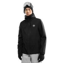 Kurtka snowboardowa męska Siroko W2 McKinley. Czarne kurtki męskie SIROKO, m, bez wzorów, z softshellu, bez ramiączek, bez kaptura. W wyprzedaży za 339.00 zł.