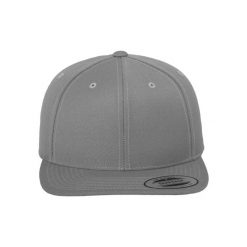 Klasyczna Czapka Snapback Dla Dorosłych Unisex. Szare czapki męskie FLEXFIT, bez wzorów, klasyczne. Za 62.99 zł.