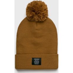 Dickies - Czapka. Brązowe czapki męskie Dickies, na zimę, z dzianiny. W wyprzedaży za 59.90 zł.