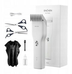 Maszynka do włosów Enchen Maszynka do strzyżenia włosów Enchen BOOST-W Set Akumulatorowa Biała. Maszynki do włosów ENCHEN. Za 153.99 zł.