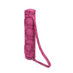Bawełniana torba na matę do jogi Bodhi Asana Bag 70 - różowy. Czerwone torby męskie na ramię BODHI, bez wzorów, z bawełny. Za 119.99 zł.