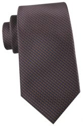 Krawat Męski - Angelo di Monti - Mikrowzór, Brąz z Granatem. Niebieskie krawaty i muchy męskie Angelo di Monti, bez wzorów, z tkaniny, eleganckie. Za 45.00 zł.