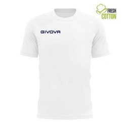 Bawełniana koszulka Givova Fresh White White 2xl. Białe t-shirty sportowe męskie Givova, xl, bez wzorów, z bawełny, sportowe, bez ramiączek. Za 59.82 zł.