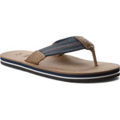Japonki CAMEL ACTIVE - Surf 515.50.03 Desert/Navy/Lt.Grey. Brązowe klapki i japonki męskie Camel Active, z materiału. W wyprzedaży za 169.00 zł.