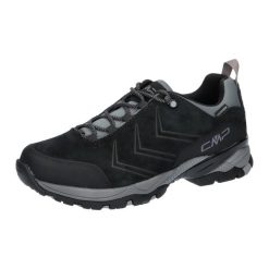 Buty męskie trekkingowe CMP Melnick. Czarne buty trekkingowe męskie CMP, bez wzorów, z zamszu, bez zapięcia, trekkingowe. Za 361.98 zł.