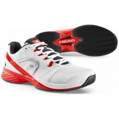 Head Nitro Pro Clay Men White/Red 42,0. Buty do biegania męskie marki Head. W wyprzedaży za 429.00 zł.
