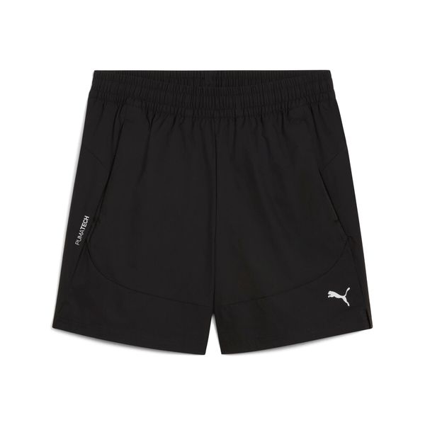 Szorty casualowe Puma Pumatech 6". Czarne szorty sportowe męskie Puma, bez wzorów, sportowe. W wyprzedaży za 186.50 zł.