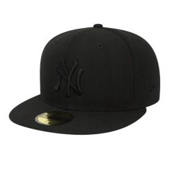 Czapka Z Daszkiem 59Fifty New York Yankees. Czarne czapki męskie New Era, bez wzorów, sportowe. Za 236.99 zł.
