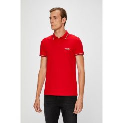 Wrangler - Polo. Szare koszulki polo męskie Wrangler, z bawełny, polo, z krótkim rękawem. Za 119.90 zł.