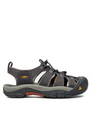 Keen Sandały Newport H2 1001931 Granatowy. Niebieskie sandały męskie Keen, z materiału, bez zapięcia. Za 339.99 zł.