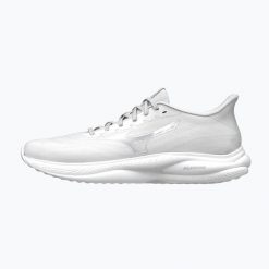 Buty do biegania Mizuno Revolt 4 white/galaxy. Szare buty do biegania męskie Mizuno, bez wzorów, bez zapięcia, do biegania. Za 349.99 zł.