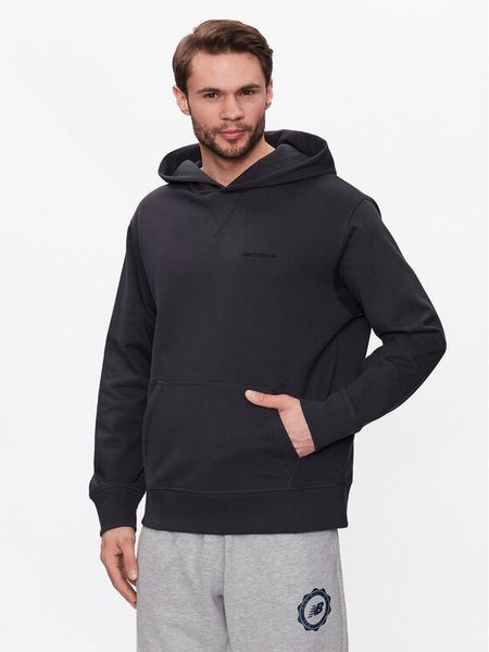 New Balance Bluza Athletics Nature State MT23565 Czarny Relaxed Fit. Czarne bluzy nierozpinane męskie New Balance, m, bez wzorów, z bawełny, bez ramiączek, bez kaptura. Za 219.99 zł.