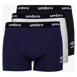 Umbro Bokserki Boxer 3-Pack , multicolor, rozmiar L. Brązowe bokserki męskie Umbro, l, bez wzorów, z bawełny. W wyprzedaży za 39.99 zł.