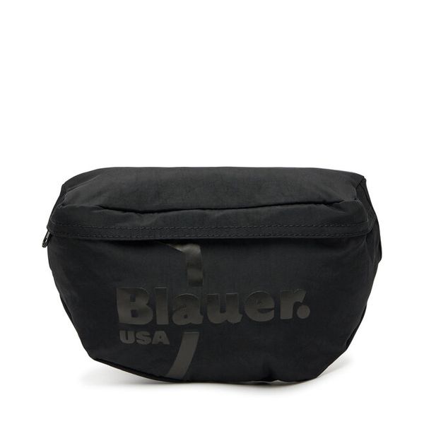 Nerka Blauer. Czarne saszetki męskie Blauer, bez wzorów, małe. Za 109.99 zł.