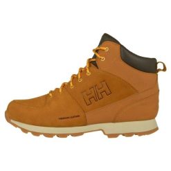 Buty trekkingowe męskie Helly Hansen Tsuga. Brązowe buty trekkingowe męskie Helly Hansen, bez wzorów, z materiału, bez zapięcia. W wyprzedaży za 482.75 zł.