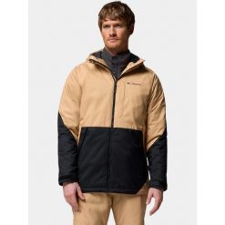 Kurtka Narciarska Męska Columbia Snowy Summit. Brązowe kurtki narciarskie i snowboardowe męskie Columbia, na zimę, m, bez wzorów, bez kaptura, narciarskie, omni-heat (columbia). Za 859.00 zł.