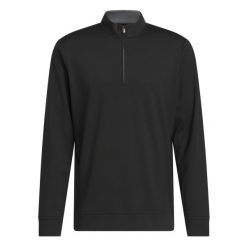 Klasyczna kurtka treningowa 1/4 zip adidas Ultimate365. Czarne kurtki męskie ADIDAS, bez wzorów, klasyczne, bez ramiączek, bez kaptura. Za 379.50 zł.