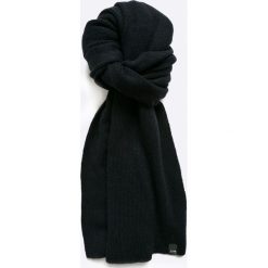 Jack & Jones - Szalik Neal. Czarne szaliki męskie Jack & Jones, z bawełny. W wyprzedaży za 69.90 zł.