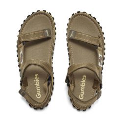 Sandały GUMBIES TRACKER SANDALS UNISEX. Brązowe buty zimowe męskie Gumbies, bez wzorów, sportowe, bez obcasa, bez zapięcia. Za 159.01 zł.