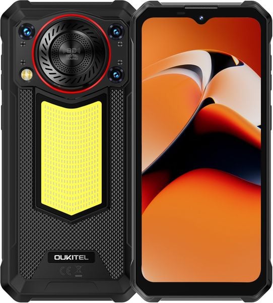 Smartfon Oukitel WP53 phone, 128/8 GB, black. Czarne smartfony Oukitel. Za 841.26 zł.