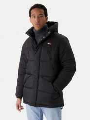 Tommy Jeans Kurtka zimowa DM0DM22249 Czarny Relaxed Fit. Czarne kurtki męskie Tommy Jeans, na zimę, l, bez wzorów, z jeansu, bez ramiączek, bez kaptura. Za 1,199.00 zł.