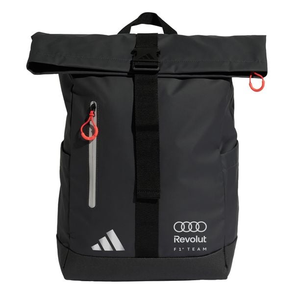 Plecak Audi Revolut F1 Team Roll Top Hybrid. Czarne plecaki męskie ADIDAS, bez wzorów. Za 279.00 zł.
