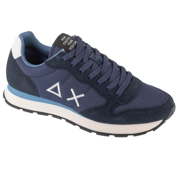 Buty sportowe Sneakersy męskie, Tom Solid. Niebieskie buty sportowe na co dzień męskie SUN68, m, bez wzorów, sportowe, bez ramiączek, bez kaptura, trekkingowe. Za 399.99 zł.