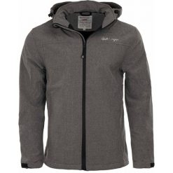 Glemo Spitsbergen Kurtka Softshell Męska - Wiatroszczelna i Wodoodporna. Szare kurtki softshell męskie GLOMEX, m, bez wzorów, z softshellu, trekkingowe. Za 270.99 zł.