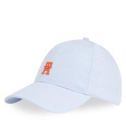 Czapka z daszkiem Tommy Hilfiger. Niebieskie czapki męskie Tommy Hilfiger, bez wzorów. Za 129.99 zł.