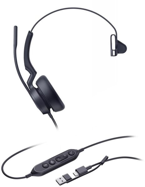 UH46 Mono Teams USB-C/A. Słuchawki bluetooth yealink. Za 245.98 zł.