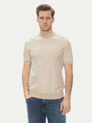 BOSS Sweter Jianfranco 50537642 Biały Regular Fit. Białe kardigany męskie Boss, m, bez wzorów, z bawełny, bez ramiączek. Za 359.99 zł.