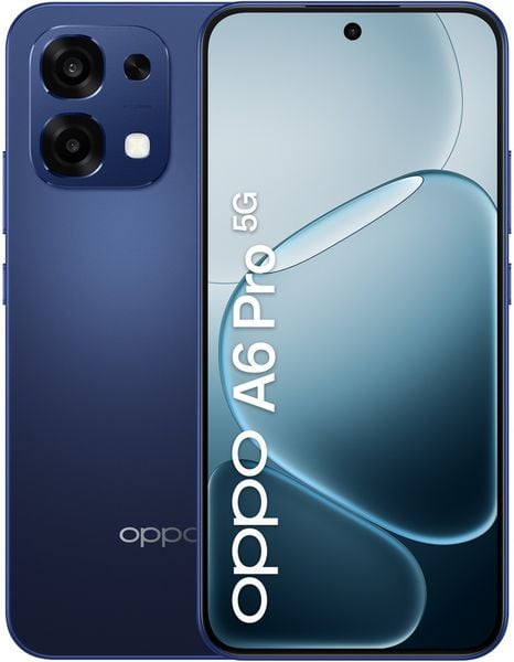 Smartfon Oppo A6 Pro 5G 16,7 cm (6.57") Dual SIM Android 15 USB Type-C 8 GB 256 GB 6500 mAh Niebieski. Niebieskie smartfony Oppo. Za 1,075.99 zł.