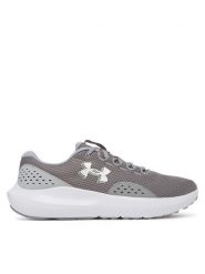 Under Armour Buty do biegania UA Charged Surge 4 3027000 Szary. Szare buty do biegania męskie Under Armour, bez wzorów, z materiału, bez zapięcia, do biegania. Za 209.99 zł.
