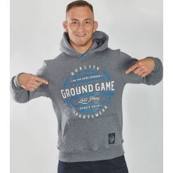 Ground Game Sportswear Bluza z kapturem "Game" XXL. Szare bluzy nierozpinane męskie Ground Game Sportswear. Za 109.00 zł.