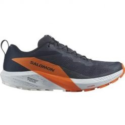 Buty do biegania męskie Salomon Sense Ride 5 Gtx Gore-tex. Niebieskie buty do biegania męskie Salomon, bez wzorów, z gore-texu, bez zapięcia, do biegania, gore-tex. Za 642.00 zł.
