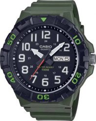 Zegarek Casio Zegarek marki Casio model MRW-210H-3A kolor Zielony. Akcesoria męski. Sezon: Cały rok NoSize. Zielone zegarki męskie Casio. Za 168.23 zł.