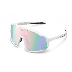 Uniwersalne sportowe okulary przeciwsłoneczne z polaryzacją VIF Two White. Białe okulary przeciwsłoneczne męskie VIF, bez wzorów, sportowe. Za 269.00 zł.