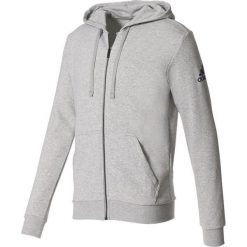 Adidas Bluza męska Essentials Base Full Zip Hood Fleece szara r. S (BK3716*S). Szare bluzy nierozpinane męskie marki ADIDAS, m. Za 174.93 zł.