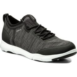 Półbuty GEOX - U Nebula X A U826BA 0006K C9999 Black. Czarne codzienne półbuty męskie Geox, z materiału. W wyprzedaży za 379.00 zł.