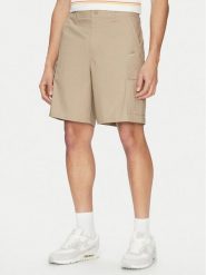 Nike Szorty materiałowe FN3517 Brązowy Standard Fit. Brązowe szorty męskie Nike, bez wzorów, z bawełny. Za 259.99 zł.